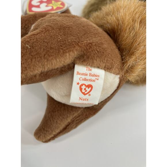 Ty Beanie Babies Bundle (2pcs) Chipper And Nuts - Picture 12 of 16